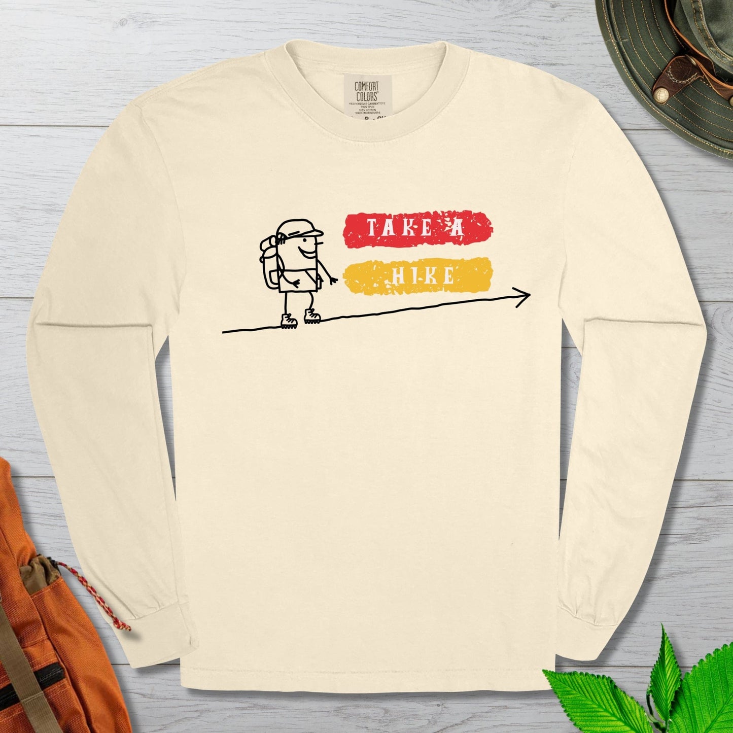 Take A Hike Cartoon Tshirt