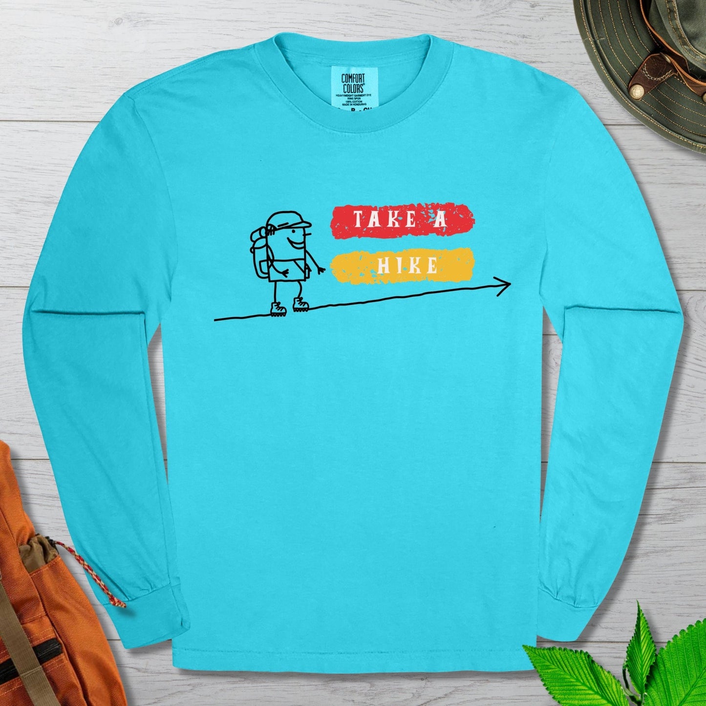 Take A Hike Cartoon Tshirt