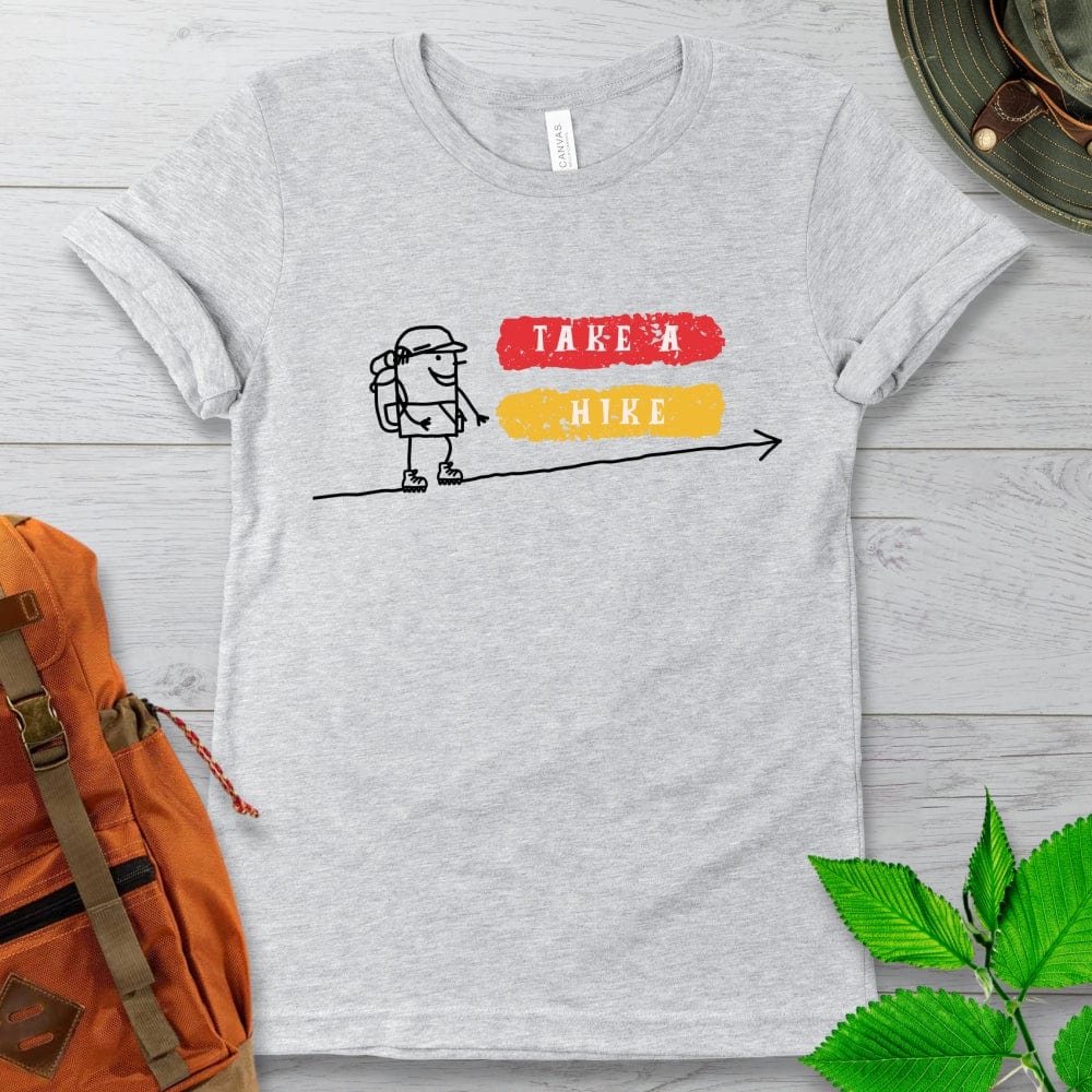 Take A Hike Cartoon Tshirt