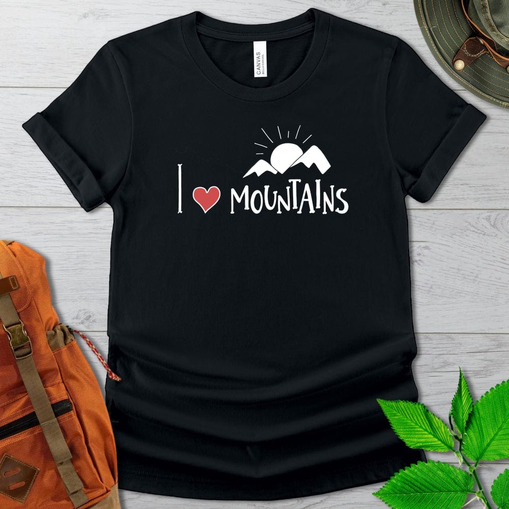 I Love Mountains Tshirt