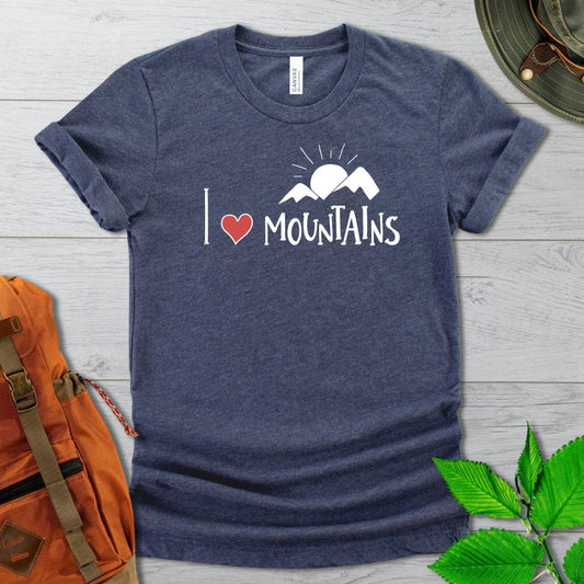 I Love Mountains Tshirt