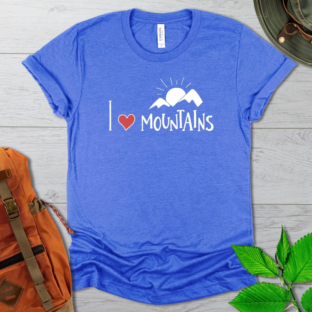 I Love Mountains Tshirt