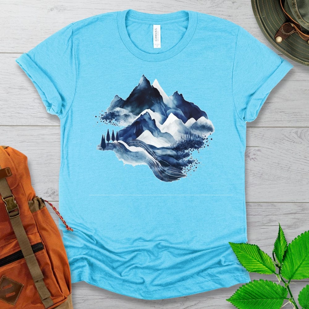 Blue Landscape Tshirt