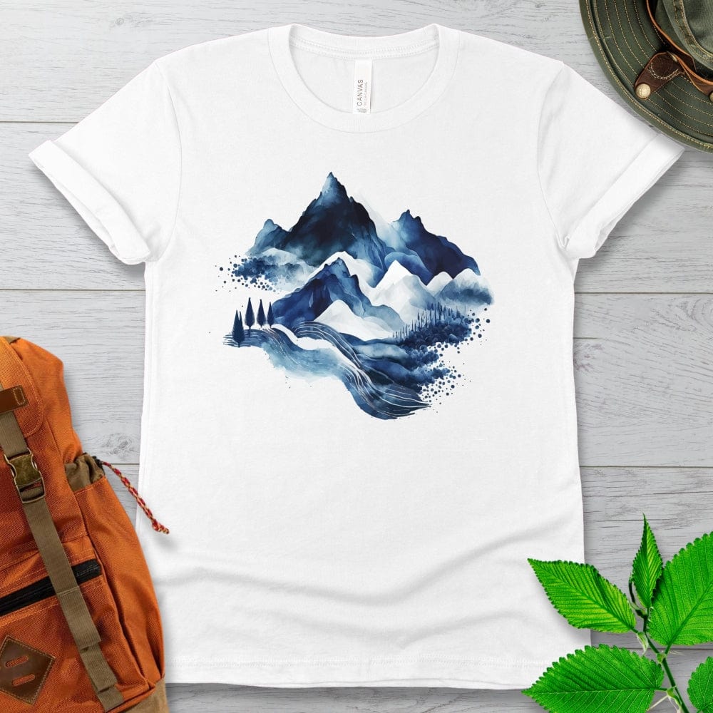 Blue Landscape Tshirt