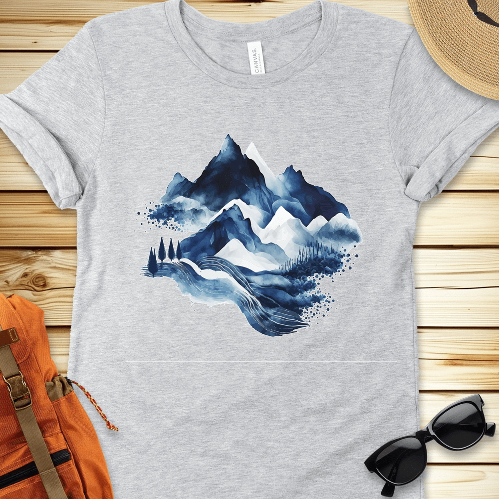 Blue Landscape Tshirt
