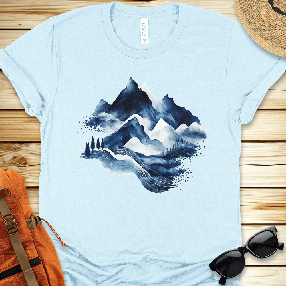 Blue Landscape Tshirt