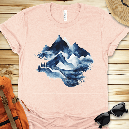 Blue Landscape Tshirt