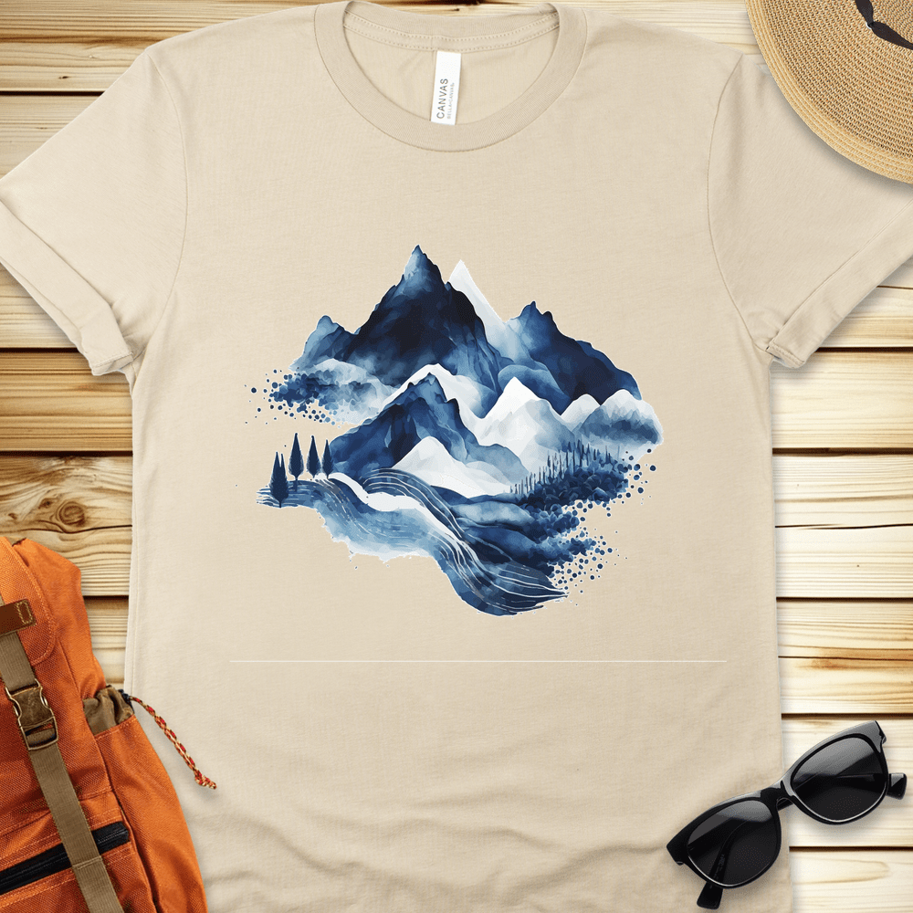 Blue Landscape Tshirt