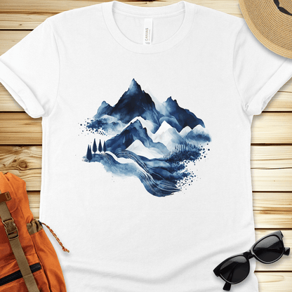Blue Landscape Tshirt