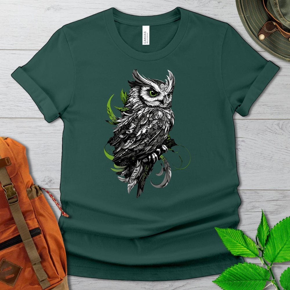 Green Eyed Owl Tshirt