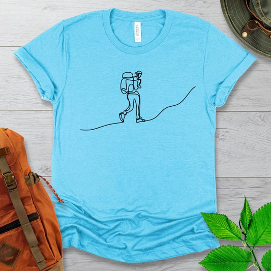 Line Art Hiker Tshirt