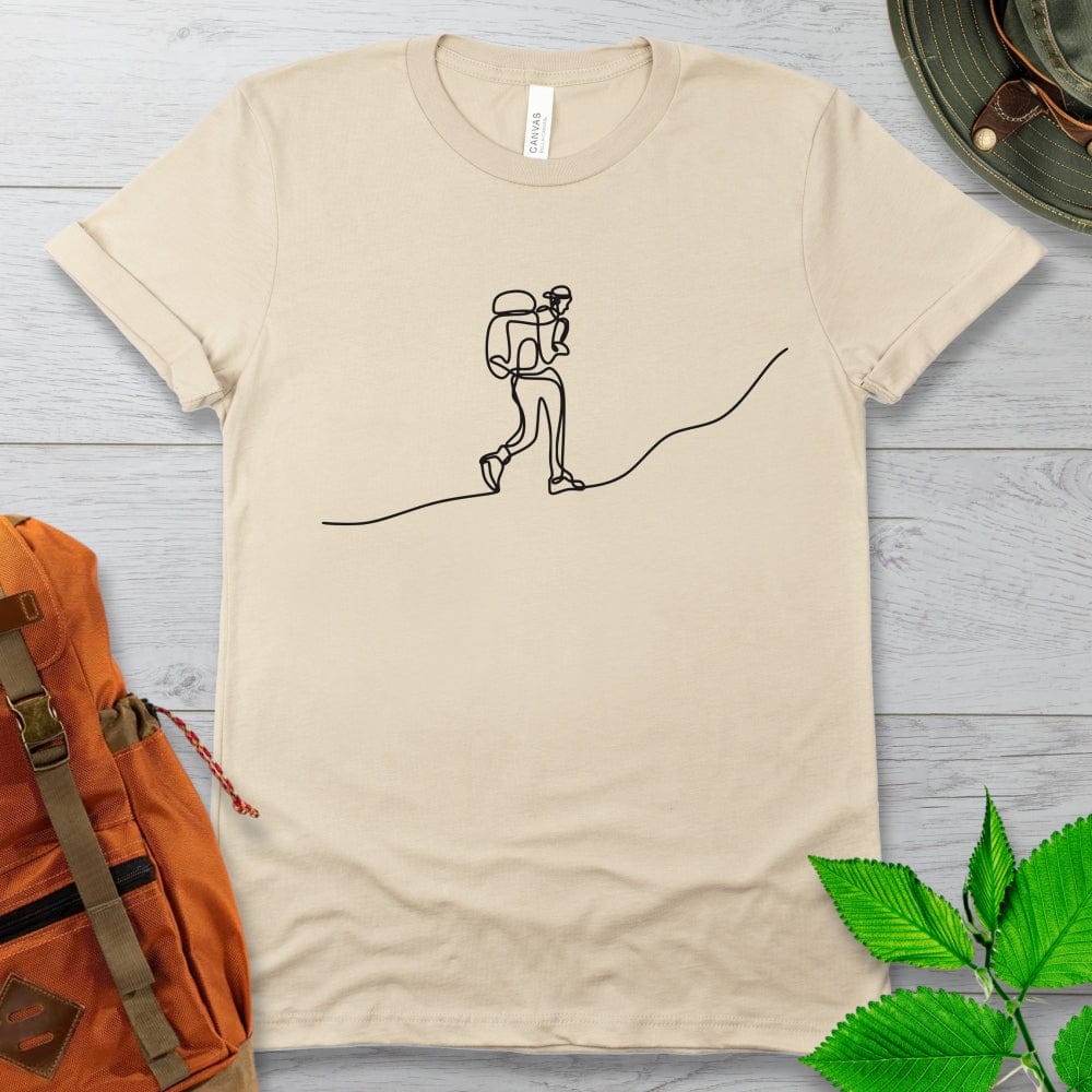 Line Art Hiker Tshirt