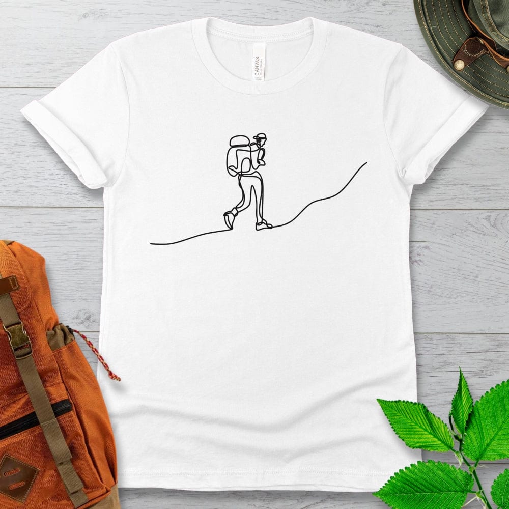 Line Art Hiker Tshirt