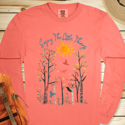Enjoy The Little Things Long Sleeve Tshirt