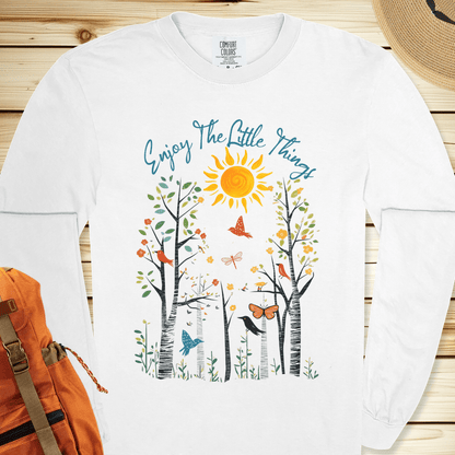 Enjoy The Little Things Long Sleeve Tshirt