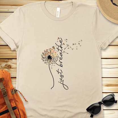 Colorful Just Breathe Tshirt