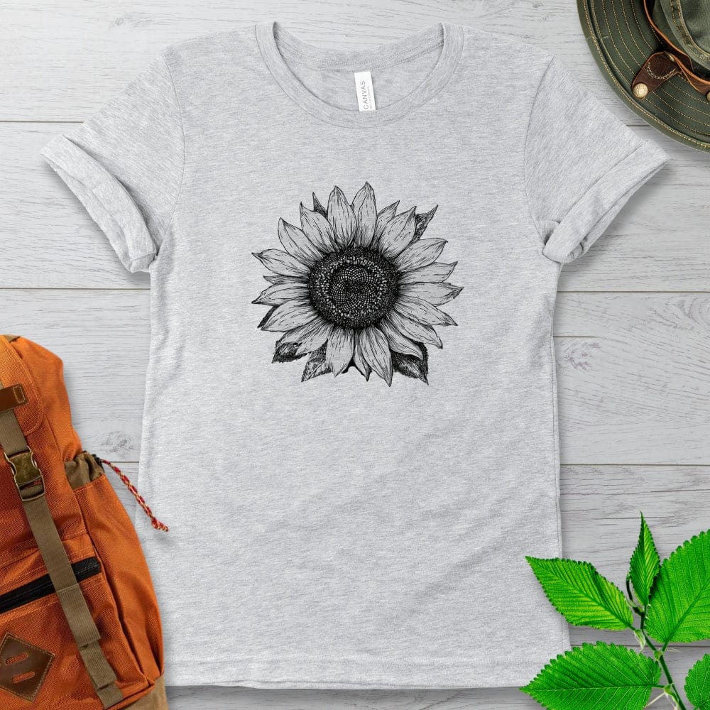 Sunflower Sketch Tshirt