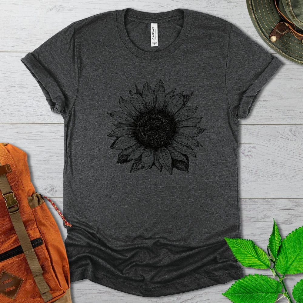 Sunflower Sketch Tshirt