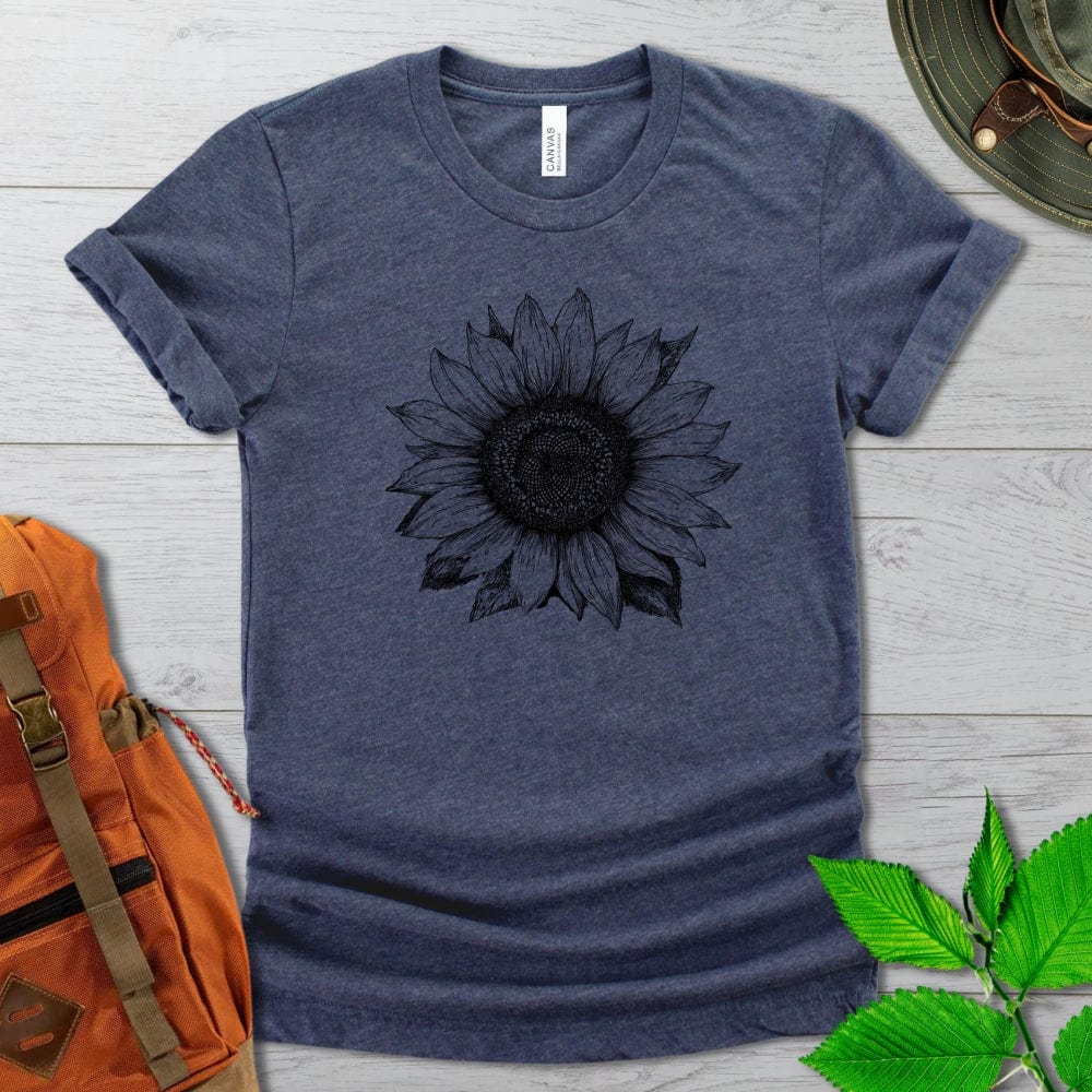 Sunflower Sketch Tshirt