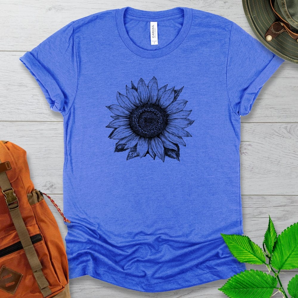 Sunflower Sketch Tshirt