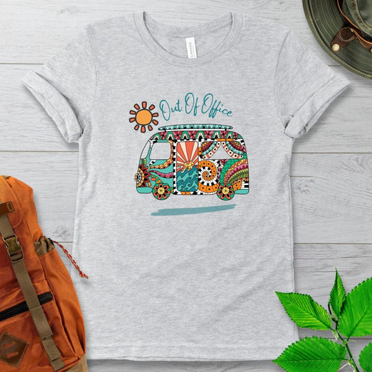 Hippy Van Out of Office Tshirt