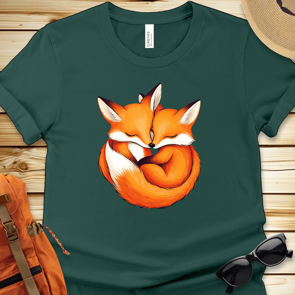 Sleeping Foxes Tshirt