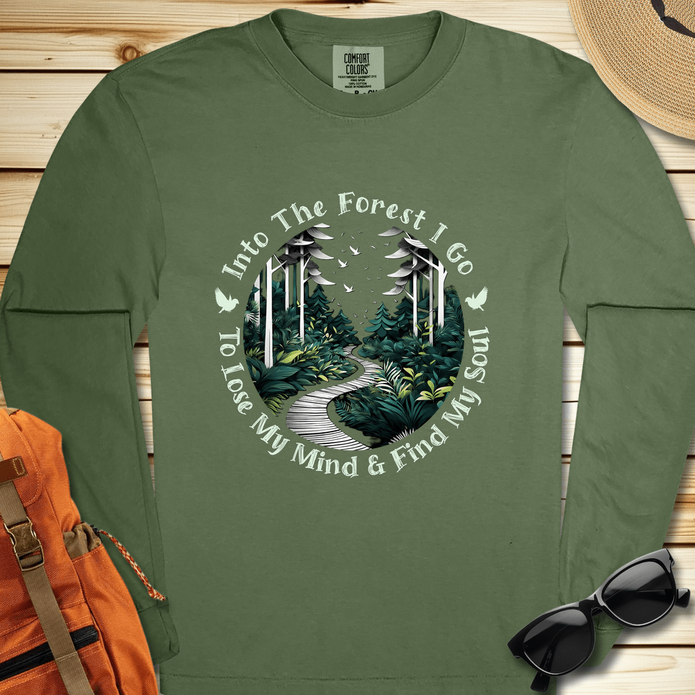 Into The Forest I Go Long Sleeve Tshirt