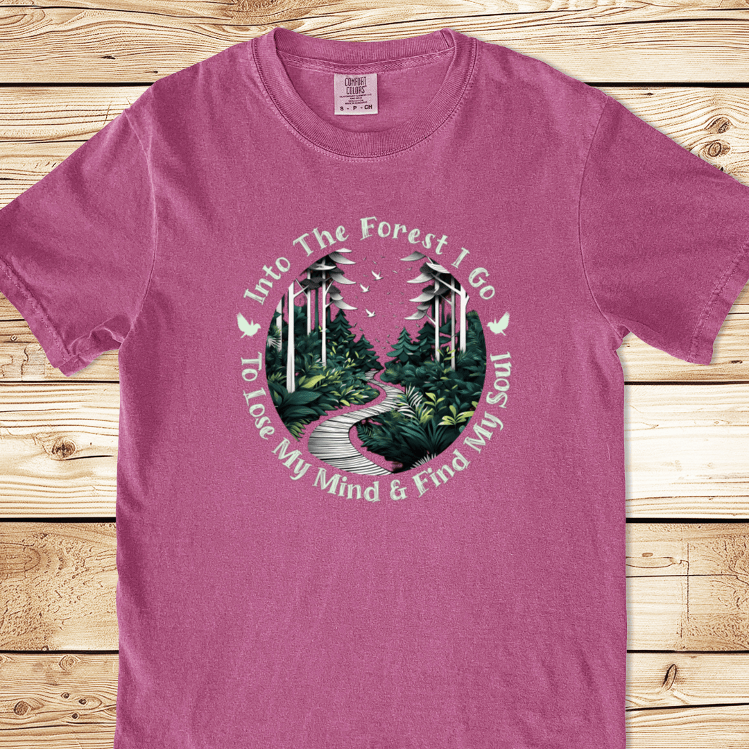 Into The Forest I Go Relaxed Fit Tee - Ramblin Road