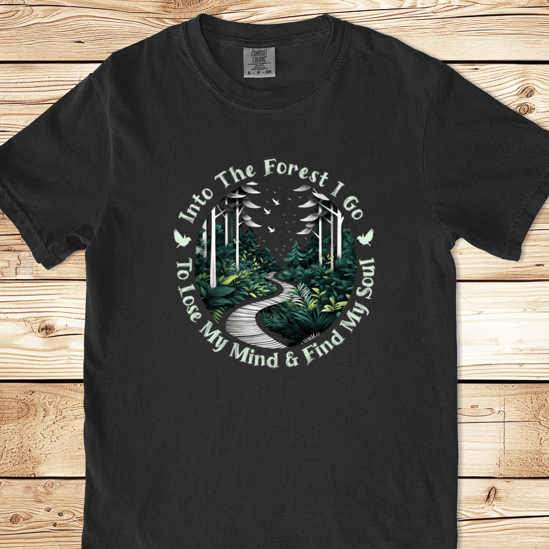 Into The Forest I Go Relaxed Fit Tee - Ramblin Road