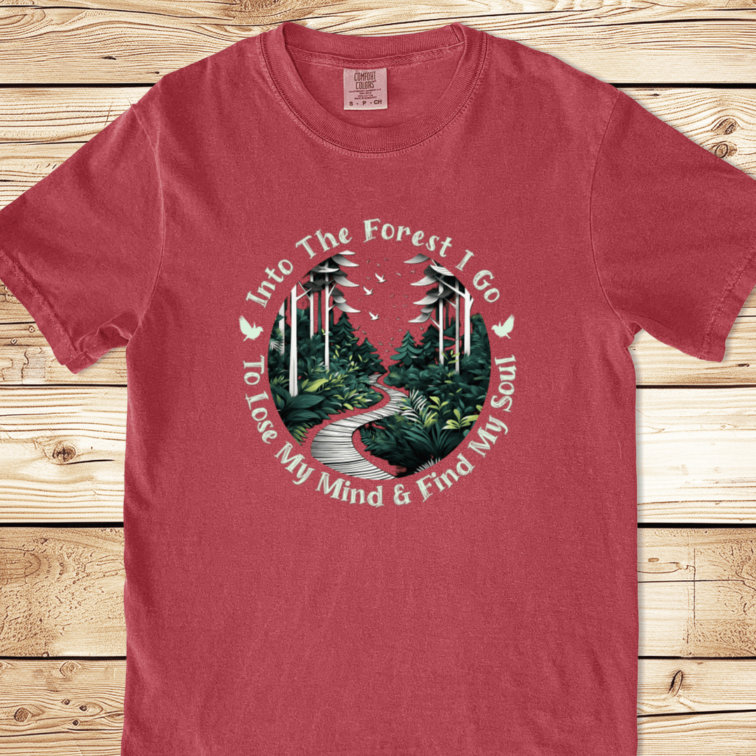 Into The Forest I Go Relaxed Fit Tee - Ramblin Road