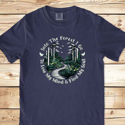 Into The Forest I Go Relaxed Fit Tee - Ramblin Road