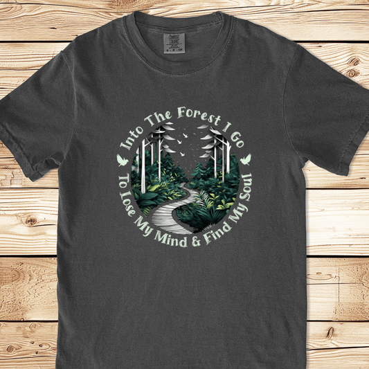 Into The Forest I Go Relaxed Fit Tee - Ramblin Road
