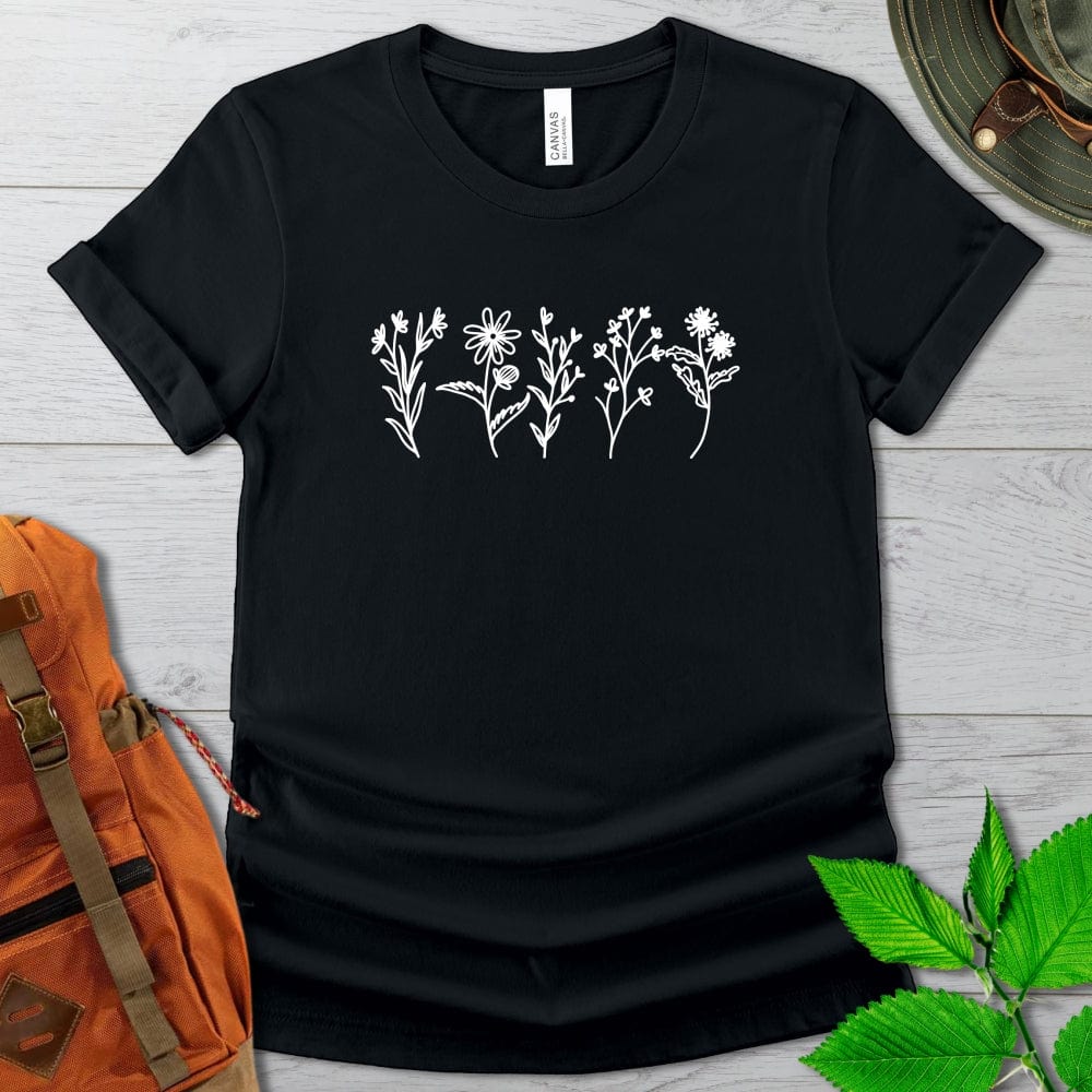 Simple Wildflowers Tshirt