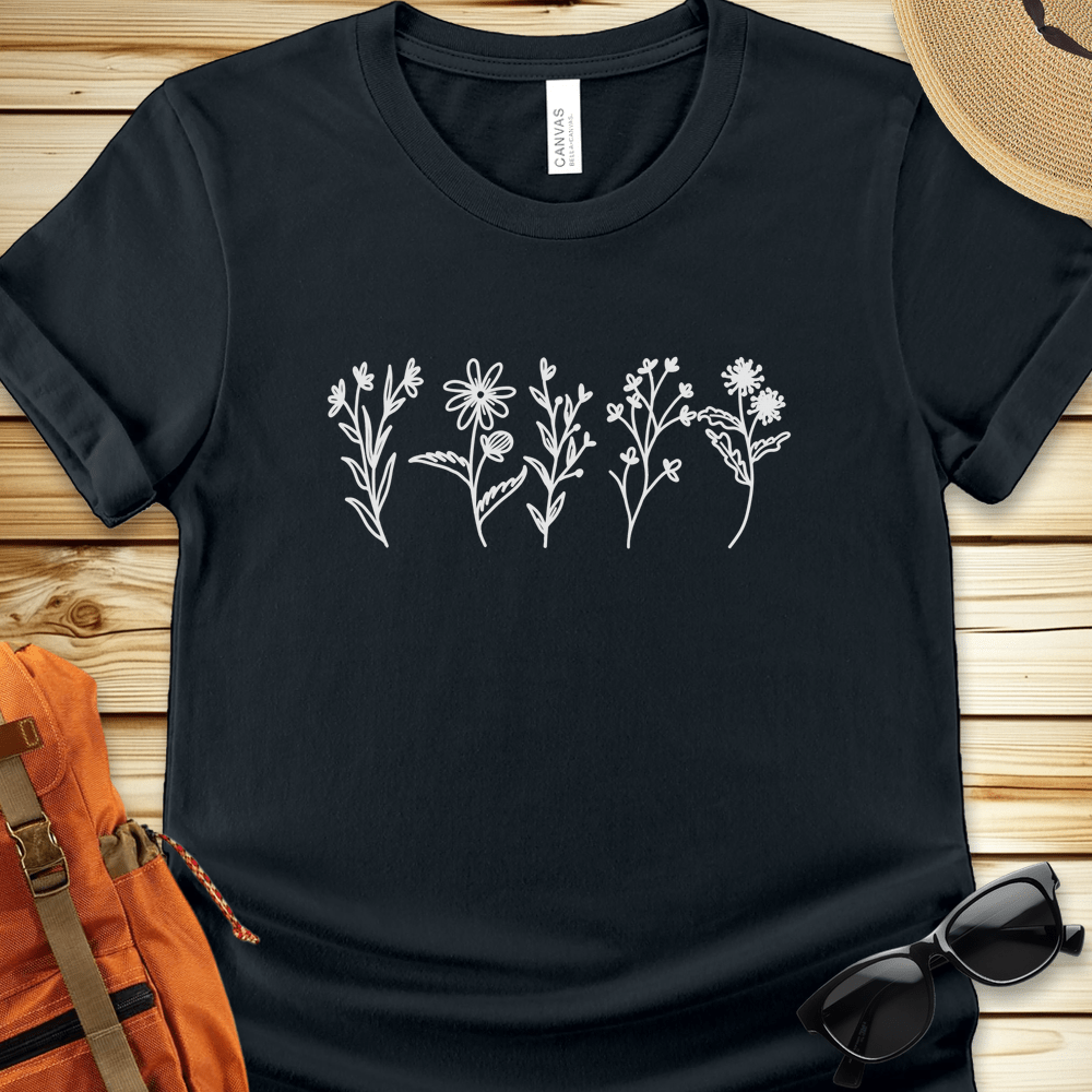 Simple Wildflowers Tshirt