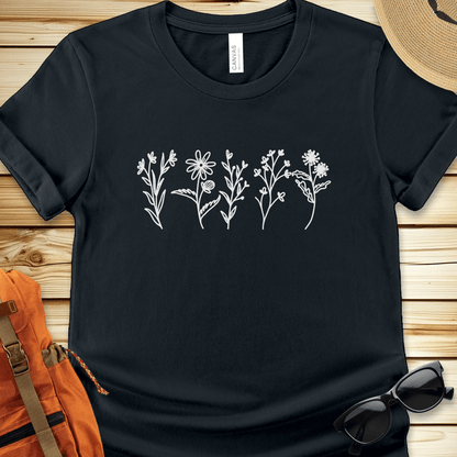 Simple Wildflowers Tshirt