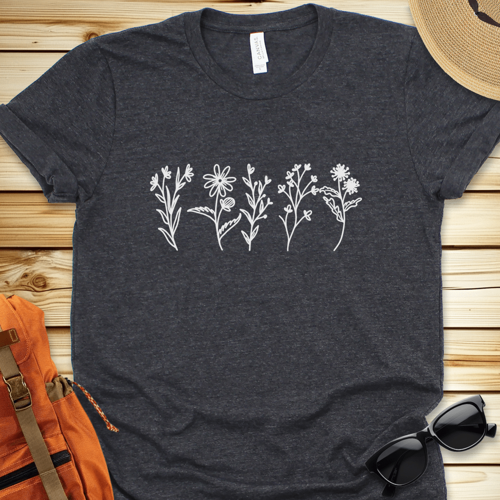 Simple Wildflowers Tshirt