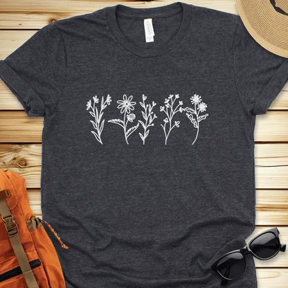 Simple Wildflowers Tshirt