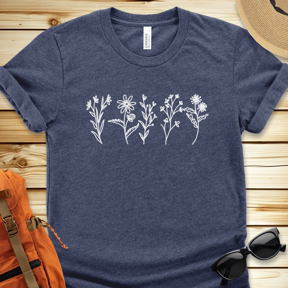 Simple Wildflowers Tshirt