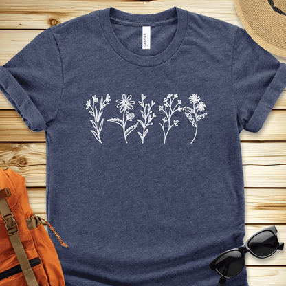 Simple Wildflowers Tshirt
