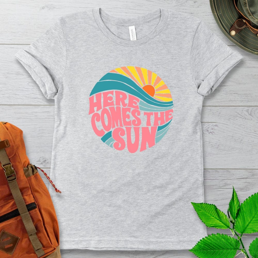 Here Comes The Sun Retro Tshirt