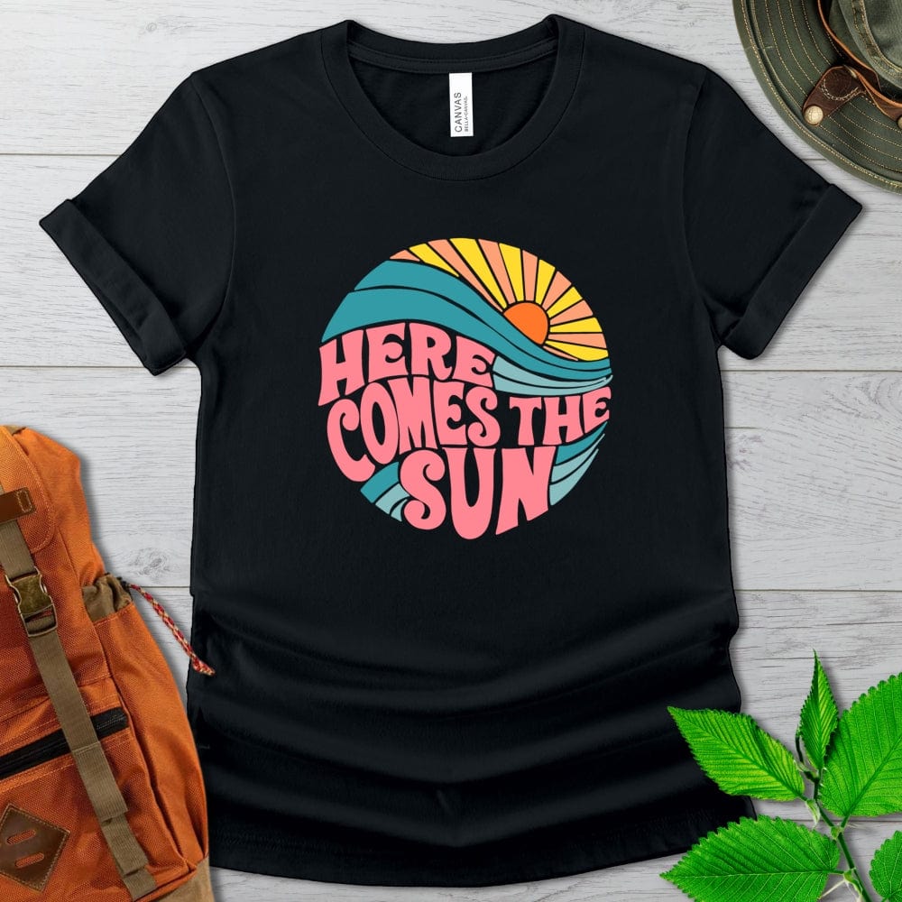 Here Comes The Sun Retro Tshirt