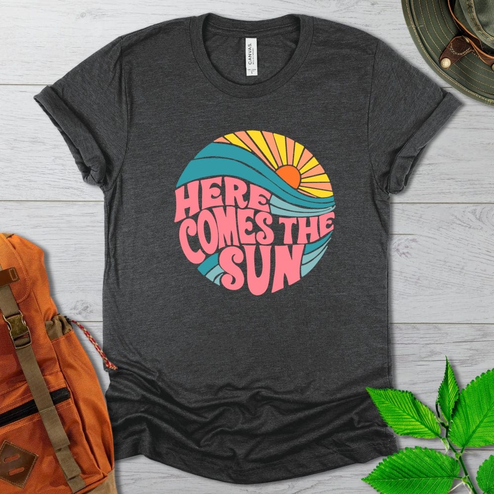 Here Comes The Sun Retro Tshirt