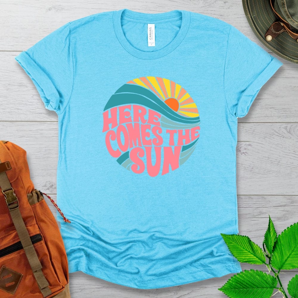 Here Comes The Sun Retro Tshirt