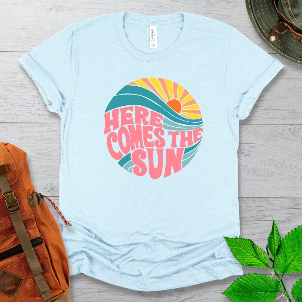 Here Comes The Sun Retro Tshirt