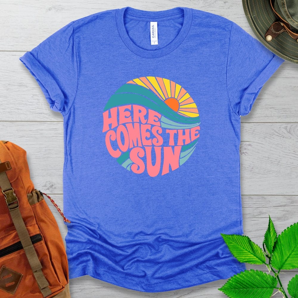 Here Comes The Sun Retro Tshirt