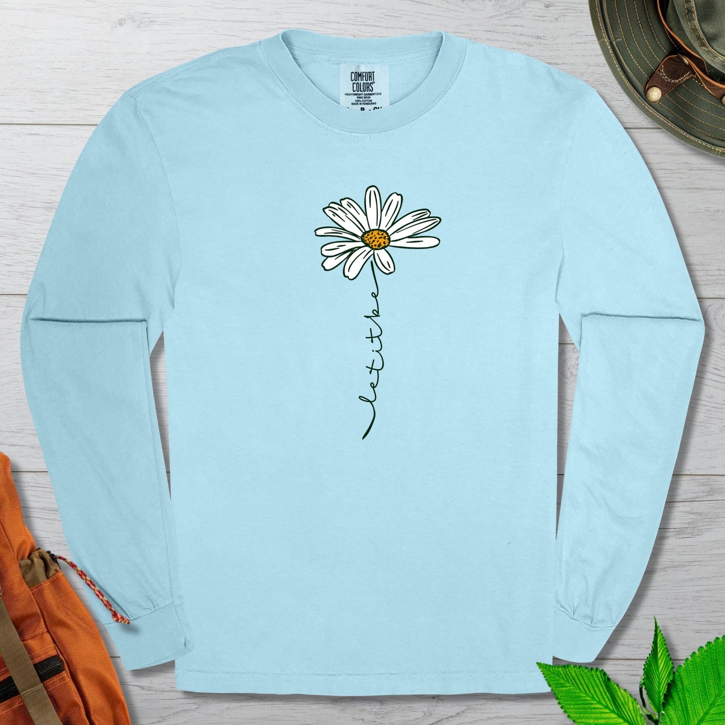 Let It Be Daisy Long Sleeve Tshirt