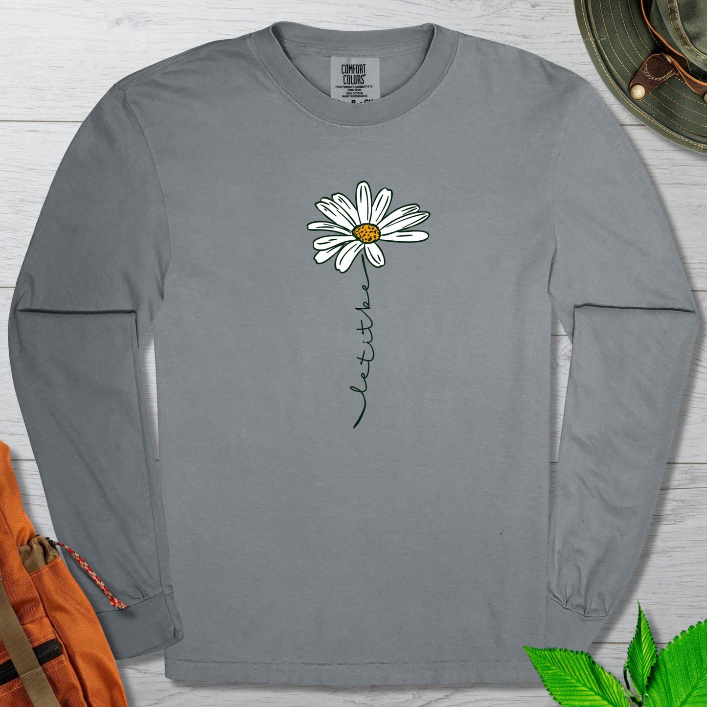 Let It Be Daisy Long Sleeve Tshirt