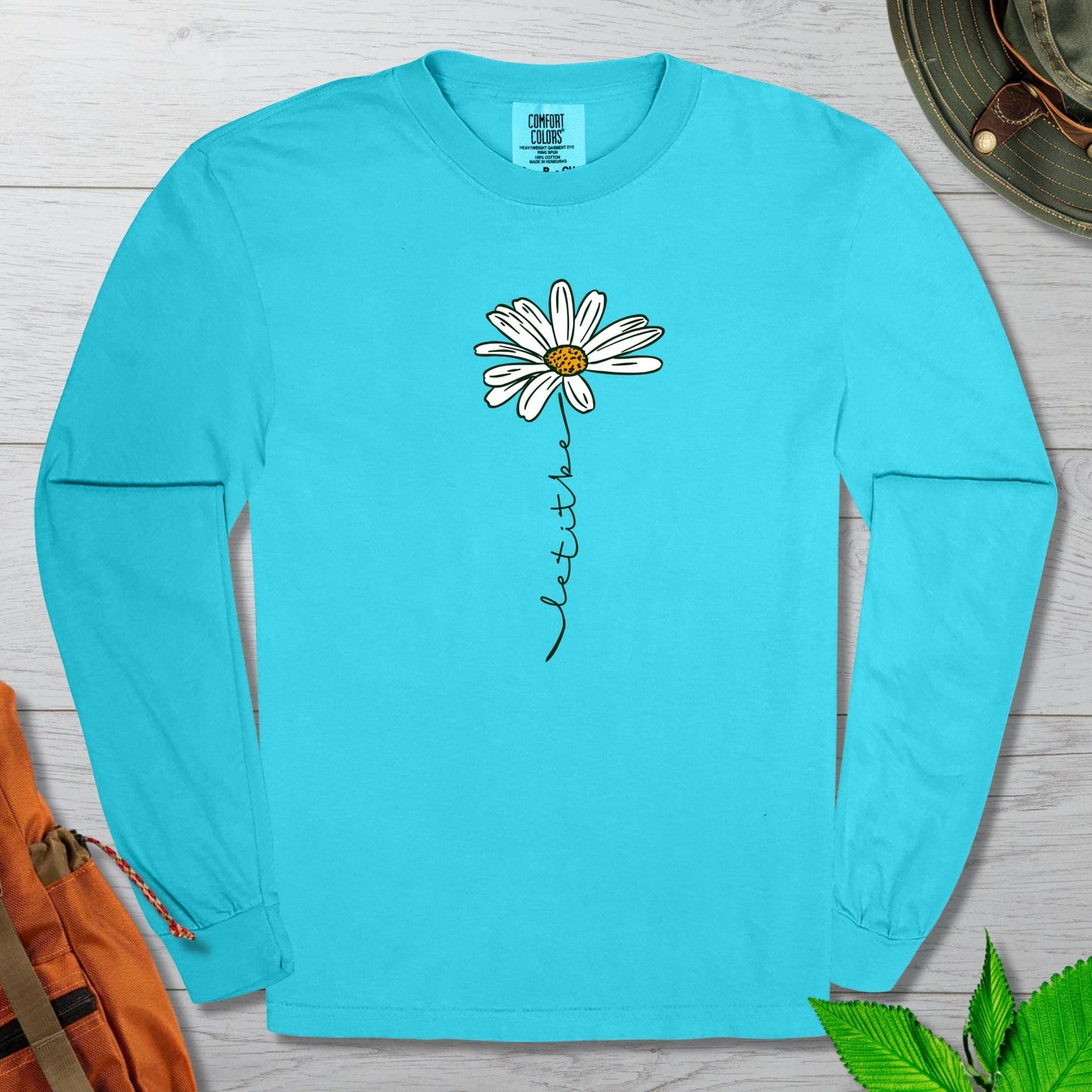 Let It Be Daisy Long Sleeve Tshirt