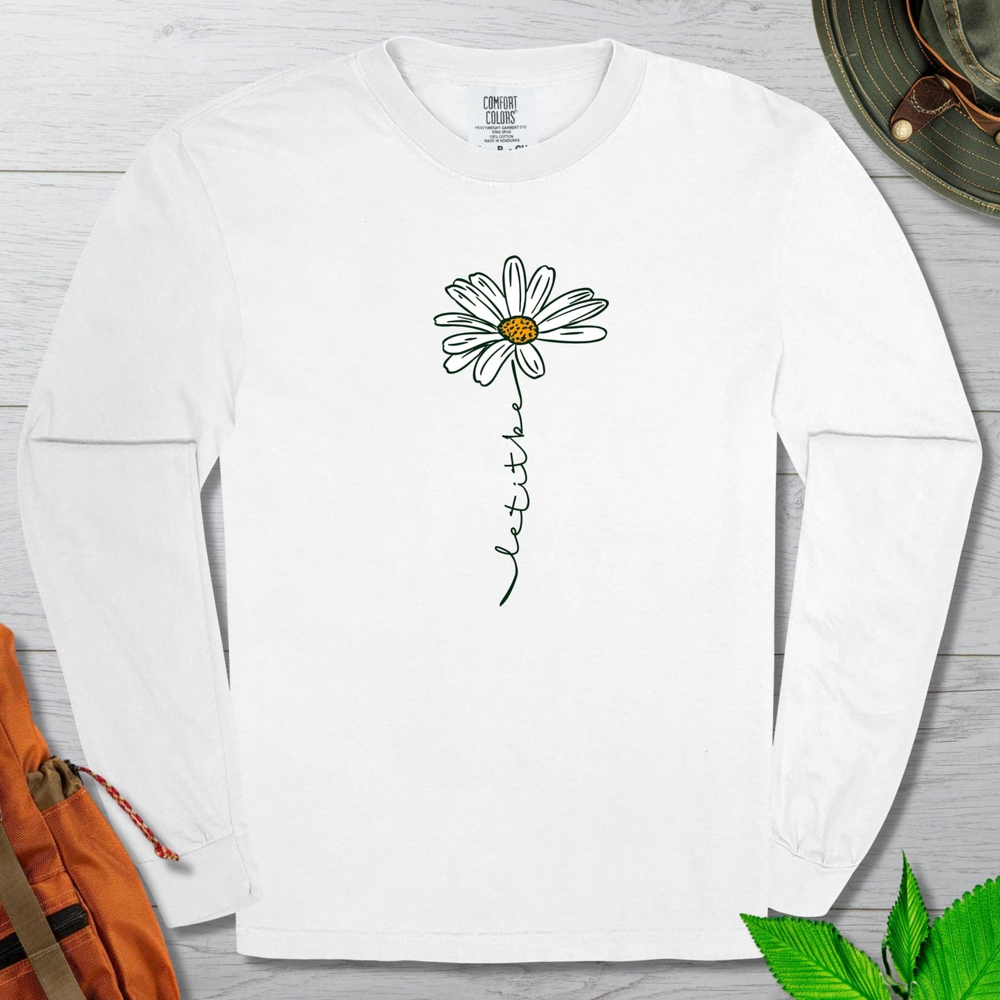 Let It Be Daisy Long Sleeve Tshirt