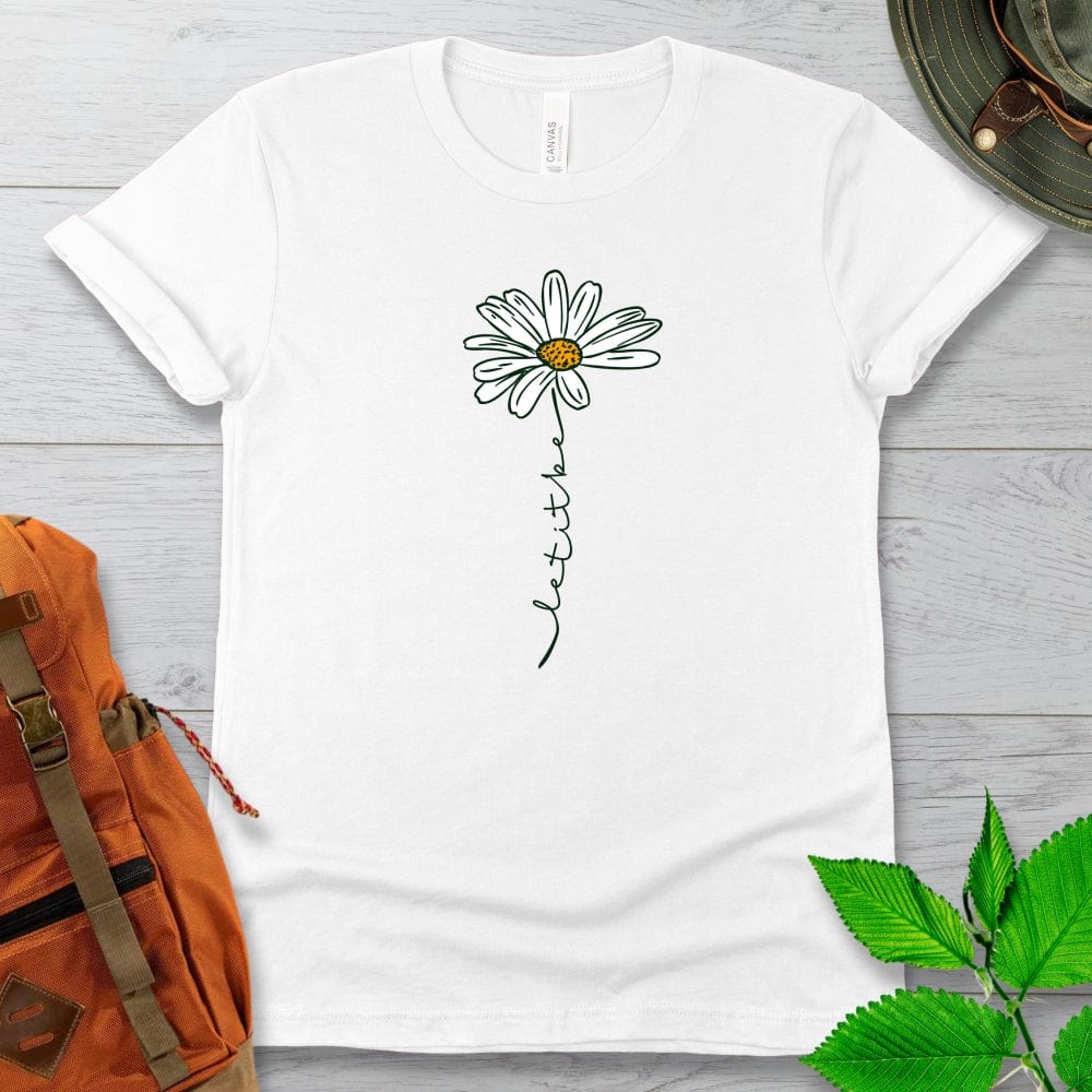 Let It Be Daisy Tshirt